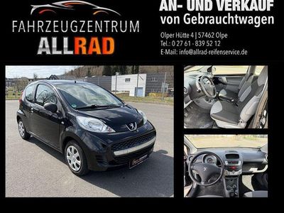 Gebraucht Peugeot 107 Filou 68 PS (50 kW) 2009 Schwarz Kleinwagen