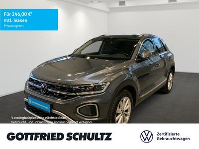 Second-hand VW T-Roc Style 110 CP (80 kW) 2022 Gri SUV