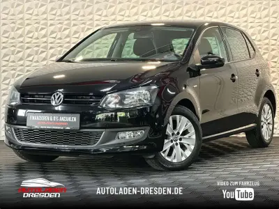 Gebraucht VW Polo Life 90 PS (66 kW) 2013 Schwarz Kleinwagen