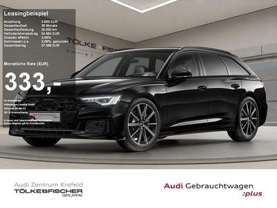 Schwarz Gebraucht 2025 Audi A6 S-Line Kombi | 54.584 € (Fairer Preis)