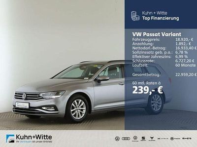 Pyritsilber metallic Gebraucht 2021 VW Passat Business Kombi | 18.920 € (Guter Preis)