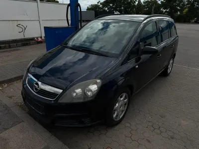 Gebraucht Opel Zafira 120 PS (88 kW) 2006 Schwarz Van / Kleinbus