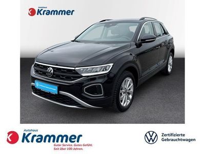 Gebraucht VW T-Roc Life 150 PS (110 kW) 2024 Schwarz SUV