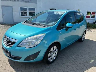 Gebraucht Opel Meriva Selection 101 PS (74 kW) 2010 Blau Van / Kleinbus