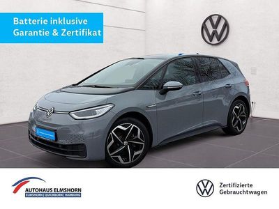 Gebraucht VW ID.3 Pro Performance 150 kW (204 PS) 2022 Mondsteingrau schwarz Kleinwagen