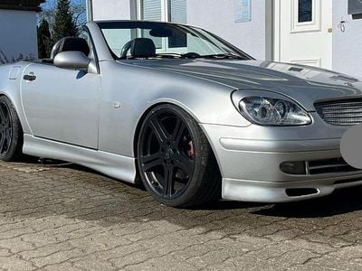 Gebraucht Mercedes SLK200 136 PS (100 kW) 1999 Silber Cabrio
