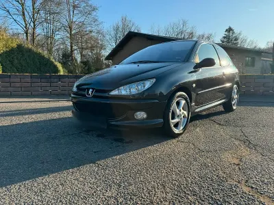 Gebraucht Peugeot 206 2004 Schwarz Kleinwagen