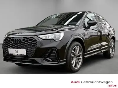 Gebraucht Audi Q3 Sportback S-Line 150 PS (110 kW) 2024 Schwarz SUV