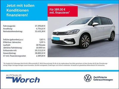 Usata VW Touran R-line 150 CV (110 kW) 2024 Bianco Monovolume