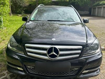 Usata Mercedes C250 Avantgarde 204 CV (150 kW) 2013 Nero Station wagon