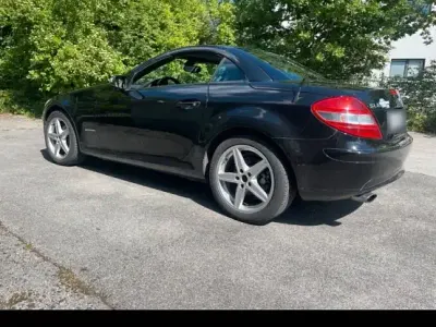 Usata Mercedes SLK200 163 CV (119 kW) 2007 Nero Cabrio
