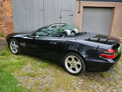 Gebraucht Mercedes SL350 Edition 245 PS (180 kW) 2005 Schwarz Cabrio