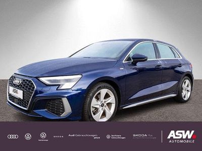Navarrablau metallic Gebraucht 2022 Audi A3 S-Line Limousine | 27.330 € (Teuer)