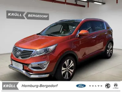 Gebraucht Kia Sportage Spirit 163 PS (119 kW) 2013 Orange SUV