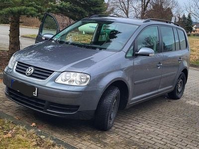 Gebraucht VW Touran Trendline 102 PS (75 kW) 2006 Grau Van / Kleinbus