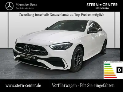Gebraucht Mercedes C200 AMG 163 PS (119 kW) 2026 Unilack polarweiß Limousine