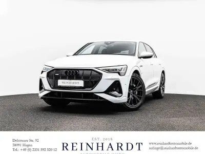 Gebraucht Audi e-tron S-Line 230 kW (313 PS) 2022 Gletscherweiß metallic SUV