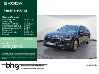 Gebraucht Skoda Octavia Selection 150 PS (110 kW) 2025 Schwarz Kombi