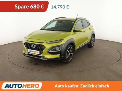 Usata Hyundai Kona Premium 120 CV (88 kW) 2018 Verde SUV