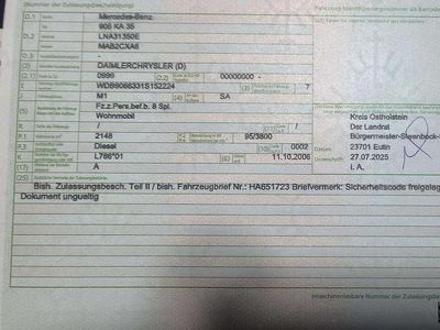 Gebraucht Mercedes Sprinter 129 PS (94 kW) 2007 Van