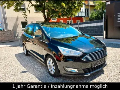 Gebraucht Ford C-MAX Titanium 125 PS (91 kW) 2016 Schwarz Van / Kleinbus
