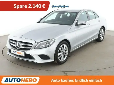 Gebraucht Mercedes C180 Avantgarde 156 PS (114 kW) 2020 Silber Limousine
