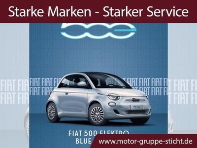 Gebraucht Fiat 500e 69 kW (95 PS) 2022 Blau Cabrio