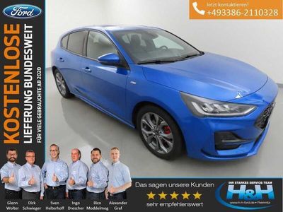 Gebraucht Ford Focus ST-Line X 155 PS (114 kW) 2023 Dynamicblau metallic Limousine