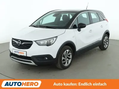 Gebraucht Opel Crossland X Design Edition 110 PS (80 kW) 2019 Weiß SUV