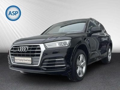 Gebraucht Audi Q5 S-Line 190 PS (139 kW) 2019 Schwarz (mythosschwarz metallic) SUV