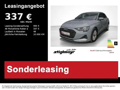 Gebraucht Audi A3 Advanced Plus 150 PS (110 kW) 2025 Pfeilgrau perleffekt Limousine