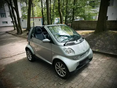 Używany Smart ForTwo Cabrio 61 KM (44 kW) 2006 Srebrny Kabriolet