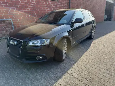 Gebraucht Audi A3 S-Line 170 PS (125 kW) 2010 Schwarz Kleinwagen