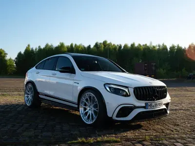 Gebraucht Mercedes GLC63 AMG AMG 510 PS (375 kW) 2020 Weiß SUV