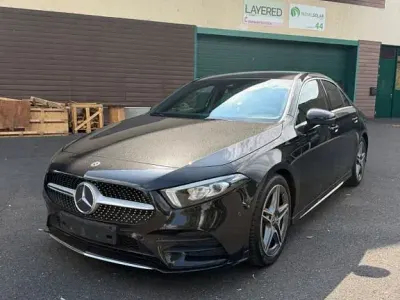 Gebraucht Mercedes A180 AMG line 116 PS (85 kW) 2019 Schwarz Limousine