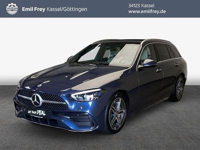 Blau Gebraucht 2025 Mercedes C180 AMG line Kombi | 45.990 €