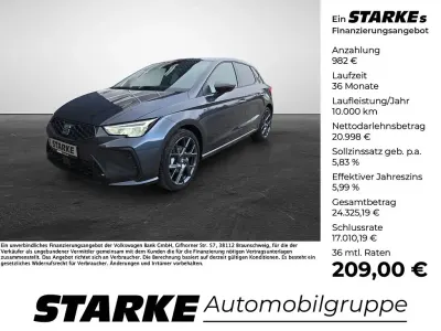 Neu Seat Ibiza FR 116 PS (85 kW) 2026 Mitternachtsschwarz Kleinwagen