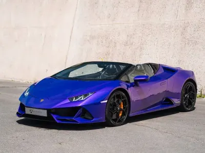 Gebraucht Lamborghini Huracán 640 PS (470 kW) 2024 Violett Cabrio