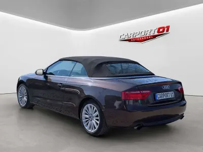 Gebraucht Audi A5 Cabriolet S-Line 179 PS (131 kW) 2009 Braun Cabrio