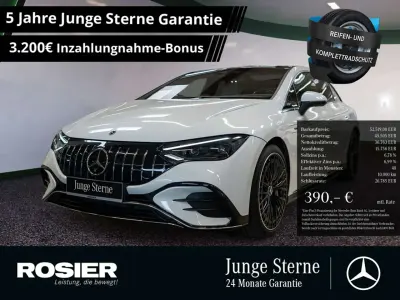Gebraucht Mercedes EQE AMG 43 Premium Plus 350 kW (476 PS) 2022 Weiss / opalithweiß Limousine