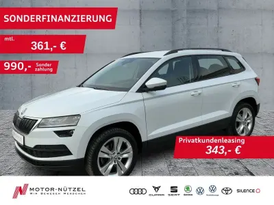 Gebraucht Skoda Karoq Style 150 PS (110 kW) 2021 Moonweiss metallic SUV