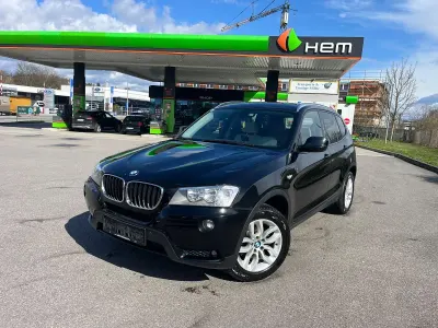 Usata BMW X3 Sport Line 184 CV (135 kW) 2013 Nero SUV