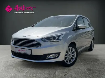 Gebraucht Ford Grand C-Max Titanium 150 PS (110 kW) 2018 Silber Van / Kleinbus