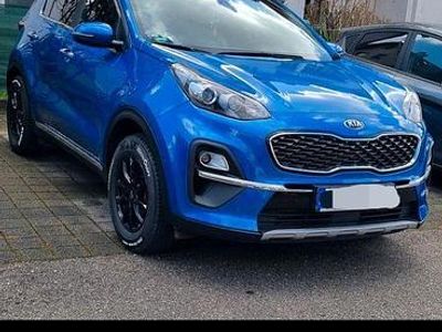 Blau Gebraucht 2020 Kia Sportage Vision SUV | 19.990 € (Etwas zu teuer)