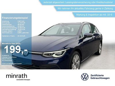 Gebraucht VW Golf VIII Style 150 PS (110 kW) 2023 Blau Kombi