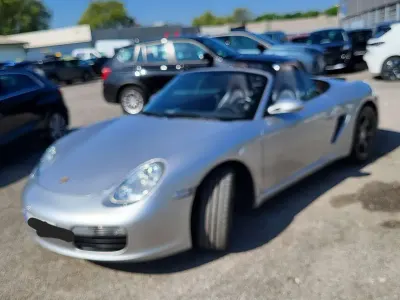 Usata Porsche Boxster 239 CV (175 kW) 2005 Argento Cabrio