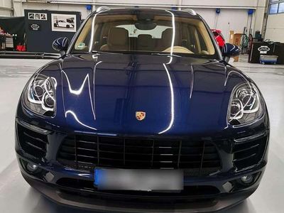 Blau Gebraucht 2017 Porsche Macan S SUV | 36.900 €