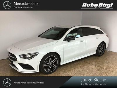 Gebraucht Mercedes CLA200 Shooting Brake AMG line 163 PS (119 kW) 2022 Digitalweiß Kombi