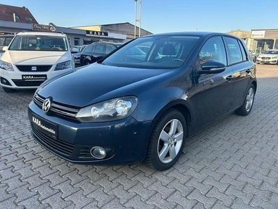 Gebraucht VW Golf VI Comfortline 140 PS (102 kW) 2010 Blau Kleinwagen