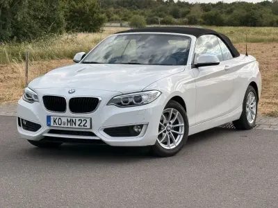 Gebraucht BMW 220 Advantage 184 PS (135 kW) 2015 Weiß Cabrio